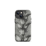 Acanthus Mollis (bear’s Breeches) - Karl Blossfeldt Phone Case Iphone 13 Mini / Matte Black White Thistle-patterned Phone Case Karl