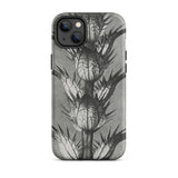 Acanthus Mollis (bear’s Breeches) - Karl Blossfeldt Phone Case Iphone 14 Pro / Matte Gray Phone Case Thistle Design Karl Blossfeldt, Bear’s