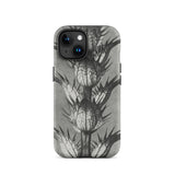 Acanthus Mollis (bear’s Breeches) - Karl Blossfeldt Phone Case Iphone 15 / Matte Gray Phone Case Thistle Design Karl Blossfeldt, Bear’s