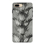 Acanthus Mollis (bear’s Breeches) - Karl Blossfeldt Phone Case Iphone 8 Plus / Matte Thistle-patterned Phone Case Karl Blossfeldt, Bear’s