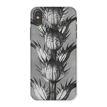 Acanthus Mollis (bear’s Breeches) - Karl Blossfeldt Phone Case Iphone x / Matte Thistle-patterned Phone Case Karl Blossfeldt, Bear’s