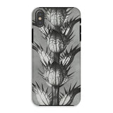 Acanthus Mollis (bear’s Breeches) - Karl Blossfeldt Phone Case Iphone Xs / Matte Thistle-patterned Phone Case Karl Blossfeldt, Bear’s