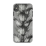 Acanthus Mollis (bear’s Breeches) - Karl Blossfeldt Phone Case Iphone Xs Max / Matte Thistle-patterned Phone Case Karl Blossfeldt, Bear’s