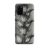 Acanthus Mollis (bear’s Breeches) - Karl Blossfeldt Phone Case Samsung Galaxy S20 Plus / Matte Black White Phone Case Detailed Textured