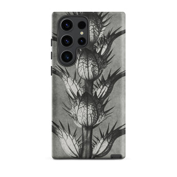 Acanthus Mollis (bear’s Breeches) - Karl Blossfeldt Phone Case Samsung Galaxy S23 Ultra / Matte Sleek Black White Phone Case Detailed