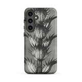 Acanthus Mollis (bear’s Breeches) - Karl Blossfeldt Phone Case Samsung Galaxy S24 Plus / Matte Black White Phone Case Detailed Botanical