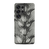 Acanthus Mollis (bear’s Breeches) - Karl Blossfeldt Phone Case Samsung Galaxy S25 Ultra / Matte Black White Illustrated Thistle Plant