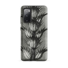 Acanthus Mollis (bear’s Breeches) Karl Blossfeldt Samsung Case, Galaxy S20 Fe / Matte, Smartphone Case Black White Botanical Illustration
