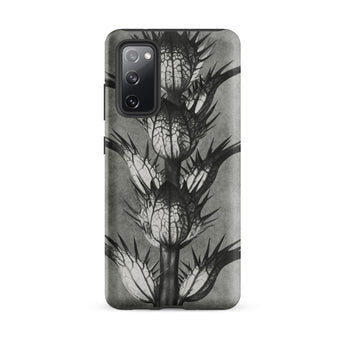 Acanthus Mollis (bear’s Breeches) - Karl Blossfeldt Samsung Case, Galaxy S20 Fe / Matte, Smartphone Case Black White Botanical Illustration