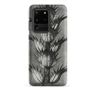 Acanthus Mollis (bear’s Breeches) Karl Blossfeldt Samsung Case, Galaxy S20 Ultra / Matte, Black White Patterned Smartphone Case