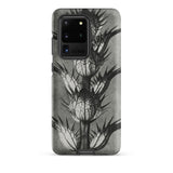 Acanthus Mollis (bear’s Breeches) - Karl Blossfeldt Samsung Case, Galaxy S20 Ultra / Matte, Black White Patterned Smartphone Case