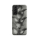 Acanthus Mollis (bear’s Breeches) Karl Blossfeldt Samsung Case, Galaxy S21 / Matte, Black White Patterned Phone Case Vertical Camera Cutout