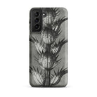 Acanthus Mollis (bear’s Breeches) Karl Blossfeldt Samsung Case, Galaxy S21 Plus / Matte, Grey Phone Case Black White Thistle Plant Design