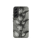 Acanthus Mollis (bear’s Breeches) Karl Blossfeldt Samsung Case, Galaxy S22 / Matte, Black White Thistle Inspired Smartphone Case
