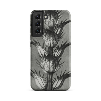 Acanthus Mollis (bear’s Breeches) - Karl Blossfeldt Samsung Case, Galaxy S22 Plus / Matte, Black White Thistle Plant Design Smartphone Case
