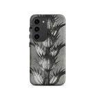 Acanthus Mollis (bear’s Breeches) Karl Blossfeldt Samsung Case, Galaxy S23 / Matte, Monochrome Phone Case Plant Like Design Spiky Segmented