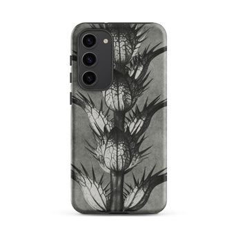 Acanthus Mollis (bear’s Breeches) - Karl Blossfeldt Samsung Case, Galaxy S23 Plus / Matte, Smartphone Case Black White Thorny Plant Design