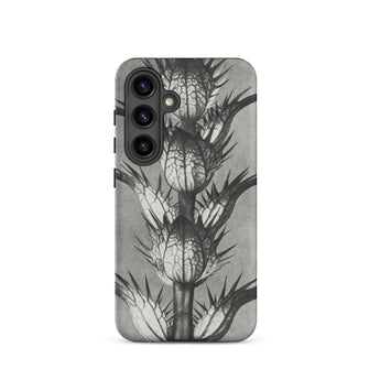 Acanthus Mollis (bear’s Breeches) - Karl Blossfeldt Samsung Case, Galaxy S24 / Matte, Black White Thistle Plant Design Smartphone Case