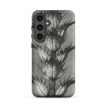 Acanthus Mollis (bear’s Breeches) - Karl Blossfeldt Samsung Case, Galaxy S24 Plus / Matte, Monochrome Thistle Plant Design Smartphone Case