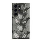 Acanthus Mollis (bear’s Breeches) Karl Blossfeldt Samsung Case, Galaxy S24 Ultra / Matte, Smartphone Black White Case Thorny Plant Design