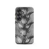 Acanthus Mollis (bear’s Breeches) - Karl Blossfeldt Samsung Case, Galaxy S25 / Matte, Smartphone Black-and-white Botanical Design Case