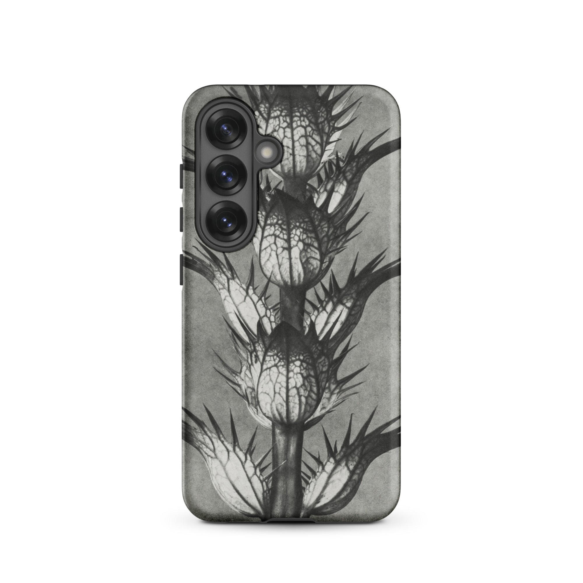 Acanthus Mollis (bear’s Breeches) Karl Blossfeldt Samsung Case, Galaxy S25 / Matte, Smartphone Black and White Botanical Design Case