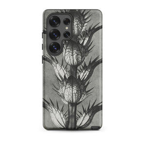 Acanthus Mollis (bear’s Breeches) - Karl Blossfeldt Samsung Case, Galaxy S25 Ultra / Matte, Smartphone Case Grayscale Illustration Thorny