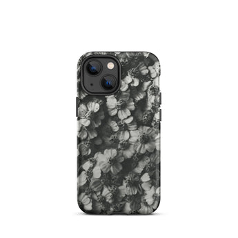 Achillea Millefolium (common Yarrow) - Karl Blossfeldt Iphone Case, 13 Mini / Matte, Black White Floral Patterned Phone Case