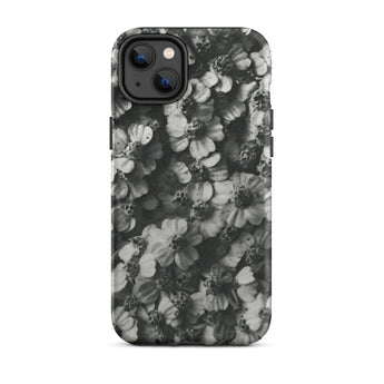 Achillea Millefolium (common Yarrow) - Karl Blossfeldt Iphone Case, 14 Plus / Matte, Black White Floral Patterned Phone Case