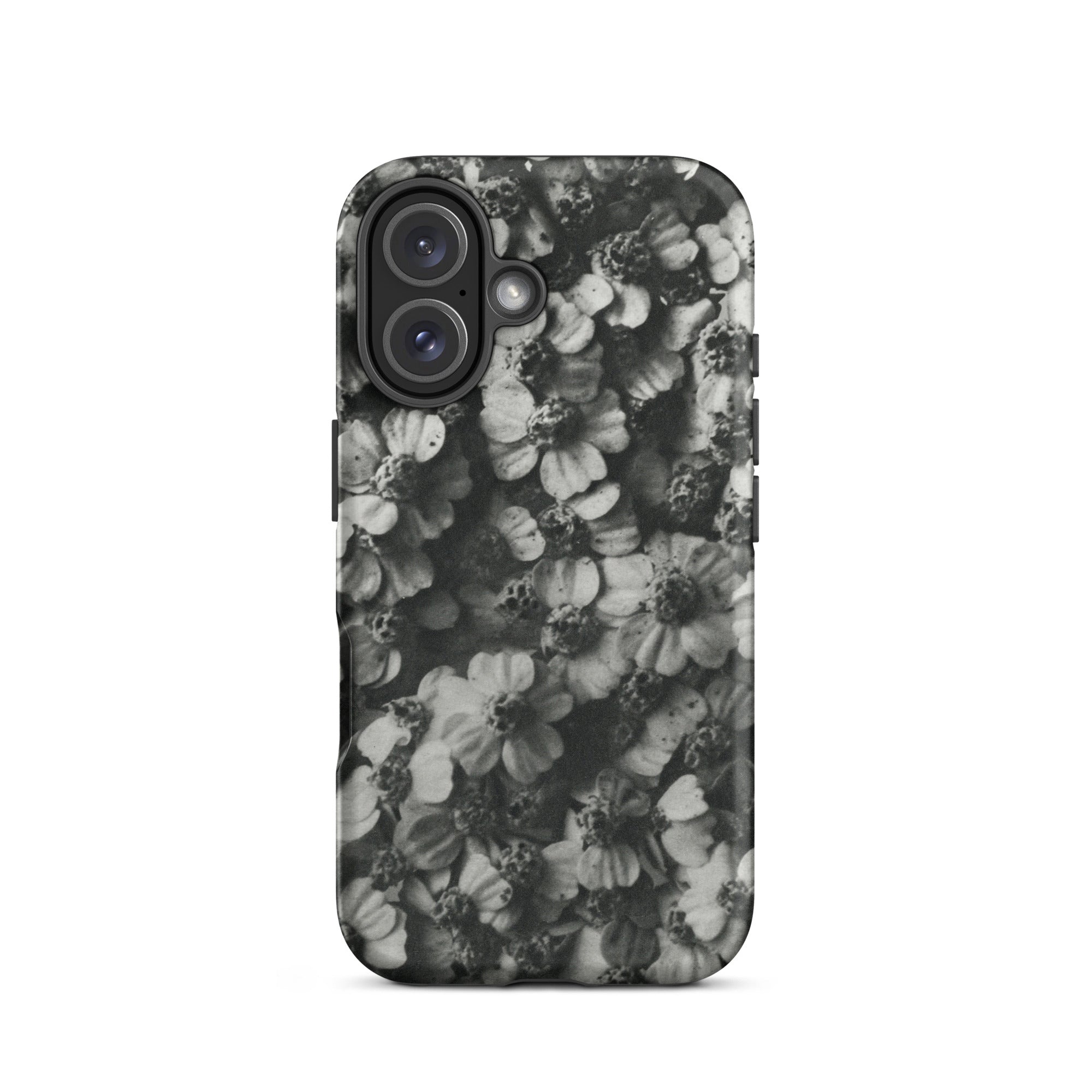 Achillea Millefolium (common Yarrow) Karl Blossfeldt Iphone Case, 16 / Matte, Black White Floral Phone Case
