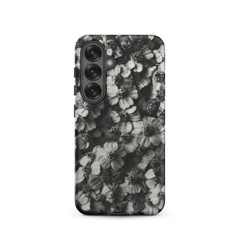 Achillea Millefolium (common Yarrow) - Karl Blossfeldt Phone Case Samsung Galaxy S25 / Matte Black White Floral Phone Case Dense Pattern