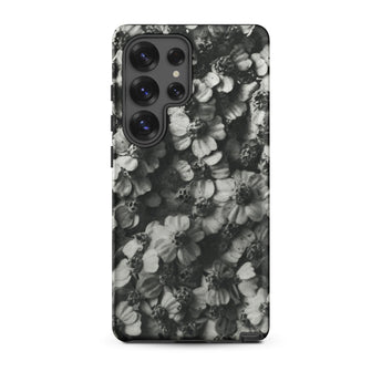 Achillea Millefolium (common Yarrow) - Karl Blossfeldt Phone Case Samsung Galaxy S25 Ultra / Matte Black White Floral Patterned Phone Case