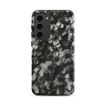 Achillea Millefolium (common Yarrow) - Karl Blossfeldt Samsung Case, Galaxy S23 Plus / Matte, Smartphone Black White Floral Pattern Case