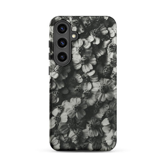 Achillea Millefolium (common Yarrow) - Karl Blossfeldt Samsung Case, Galaxy S24 Plus / Matte, Smartphone Case Black White Floral Pattern