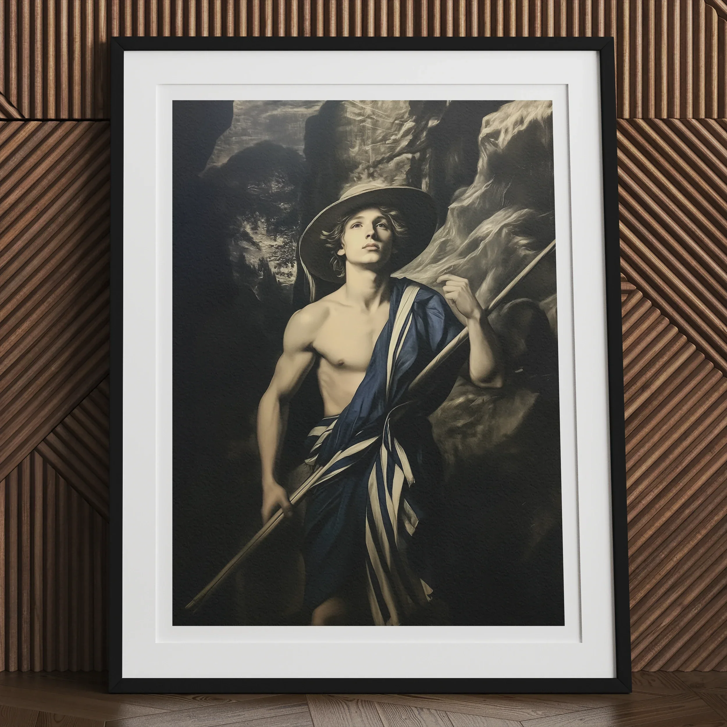 Achillean Beat - Gay Explorer Art Print 24’’x32’’ Posters Prints & Visual Artwork