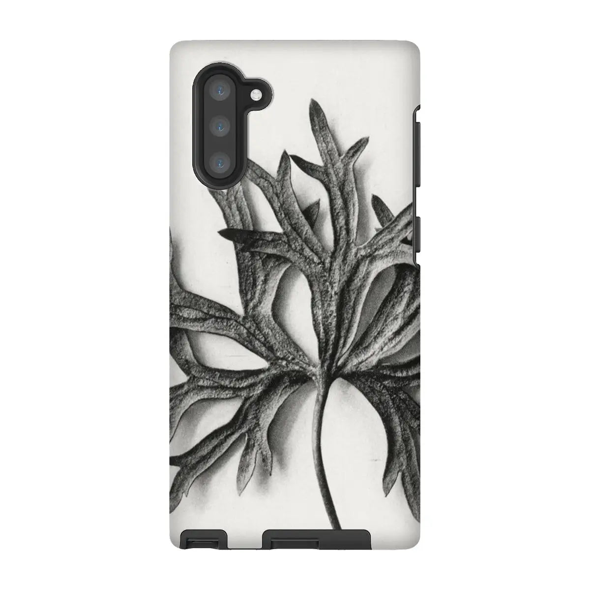 Aconitum Anthora (yellow Monkshood Leaf) - Karl Blossfeldt Tough Phone Case - Samsung Galaxy Note 10 / Matte - Mobile