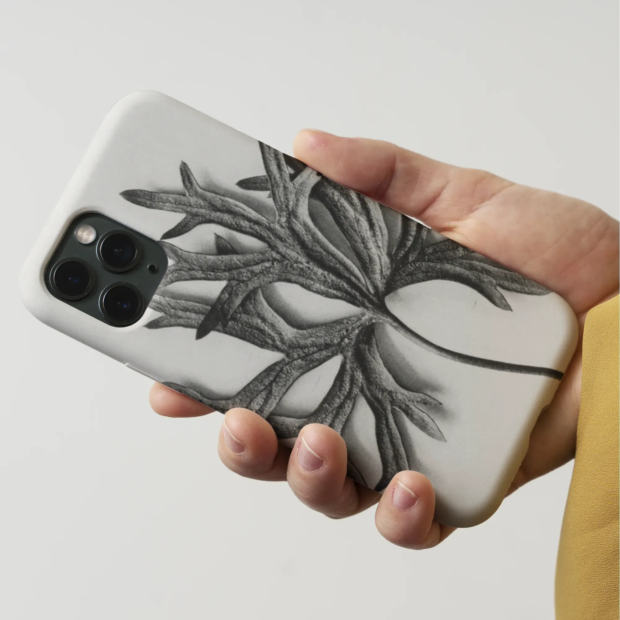 Aconitum Anthora (yellow Monkshood Leaf) - Karl Blossfeldt Tough Phone Case - Mobile Phone Cases - Aesthetic Art