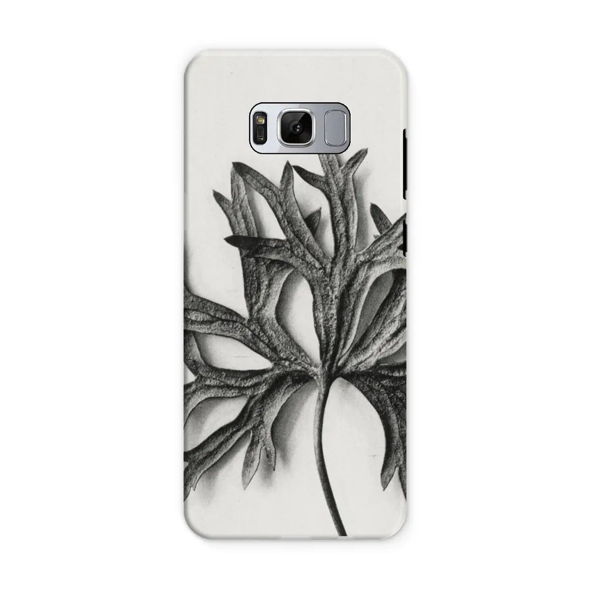 Aconitum Anthora (yellow Monkshood Leaf) - Karl Blossfeldt Tough Phone Case - Samsung Galaxy S8 / Matte - Mobile Phone
