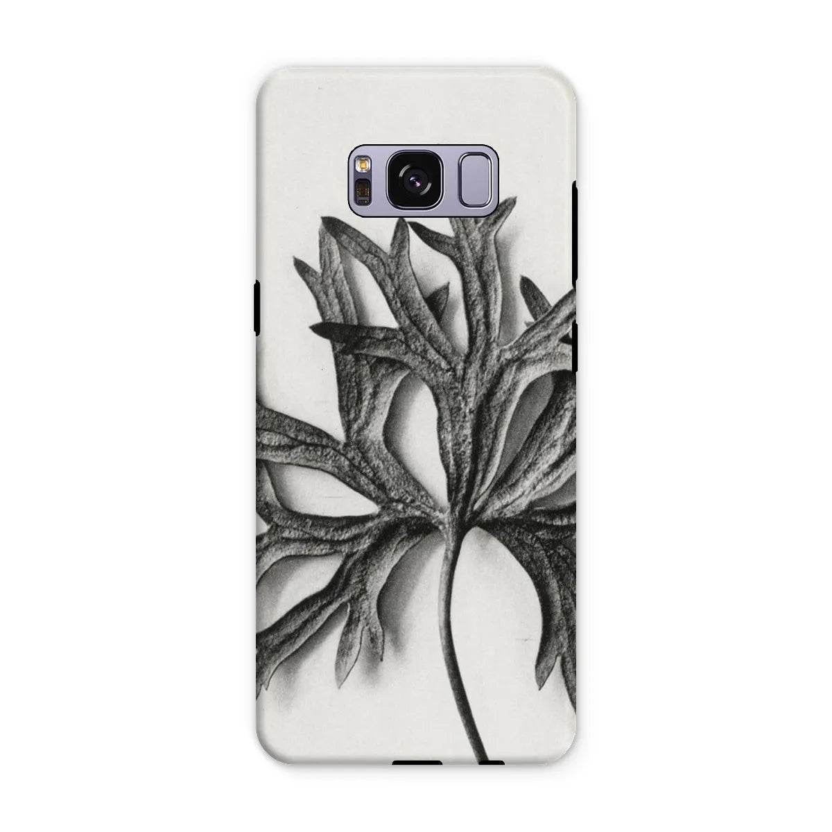 Aconitum Anthora (yellow Monkshood Leaf) - Karl Blossfeldt Tough Phone Case - Samsung Galaxy S8 Plus / Matte - Mobile