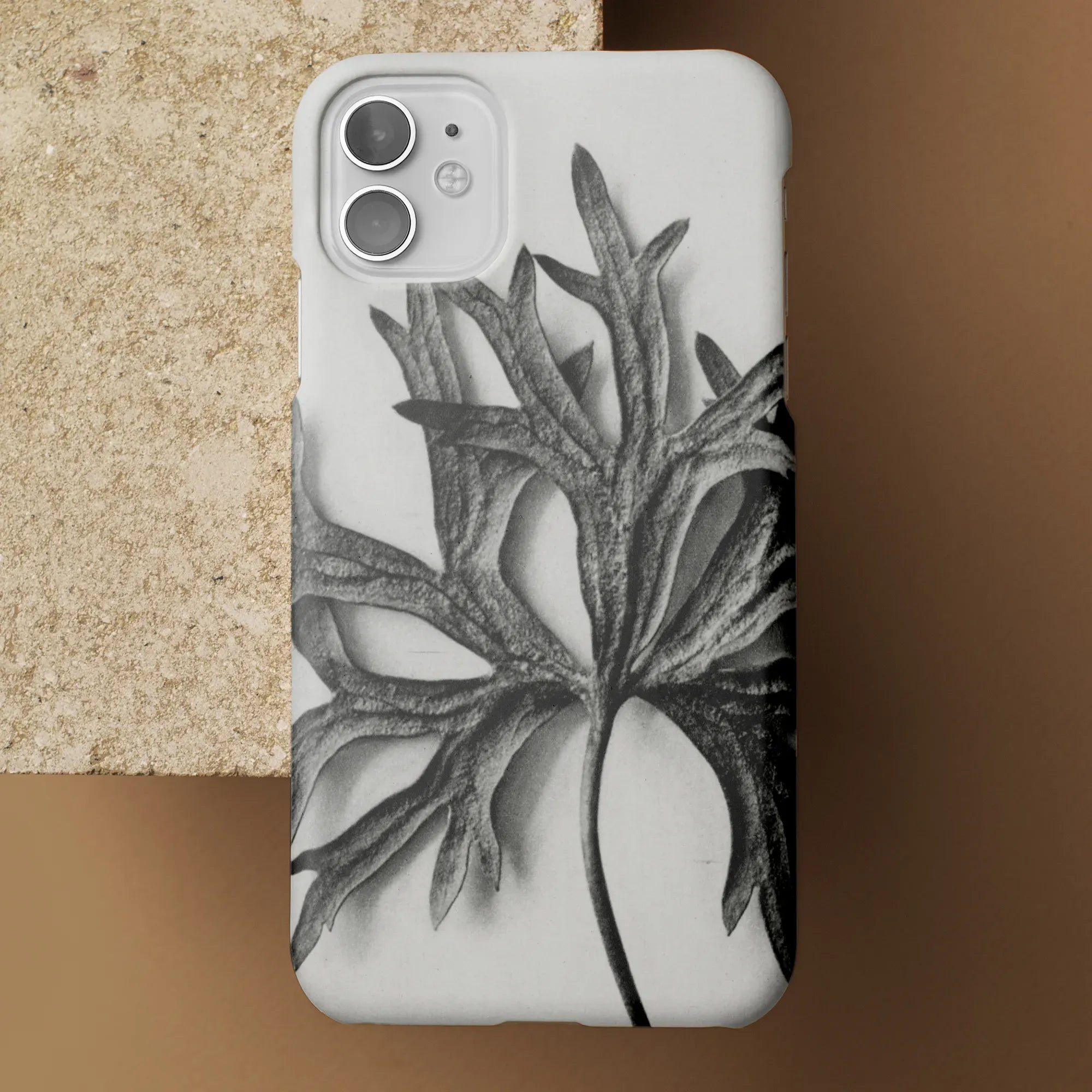Aconitum Anthora (yellow Monkshood Leaf) By Karl Blossfeldt Tough Phone Case - Mobile Phone Cases - Aesthetic Art
