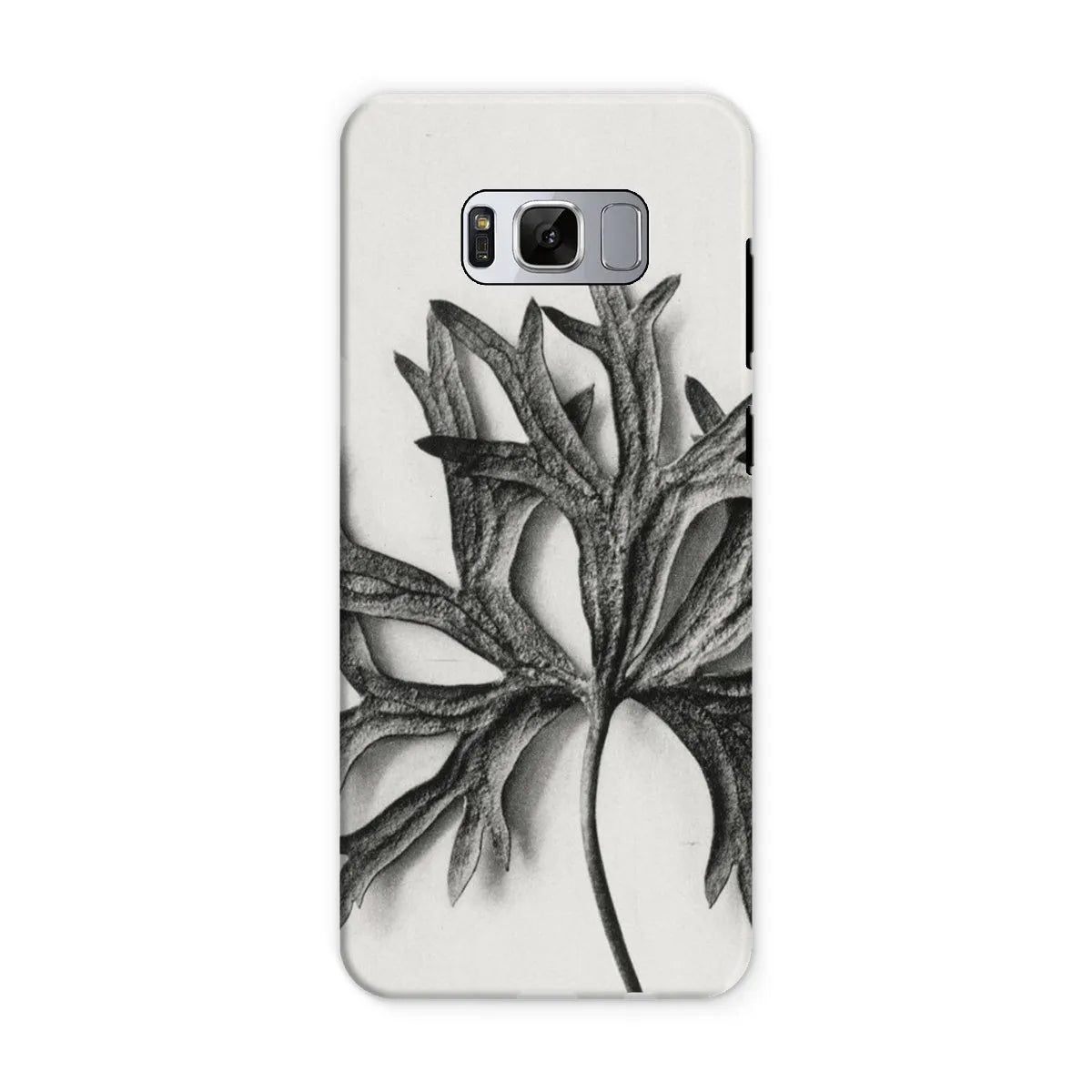 Aconitum Anthora (yellow Monkshood Leaf) By Karl Blossfeldt Tough Phone Case - Samsung Galaxy S8 / Matte - Mobile Phone