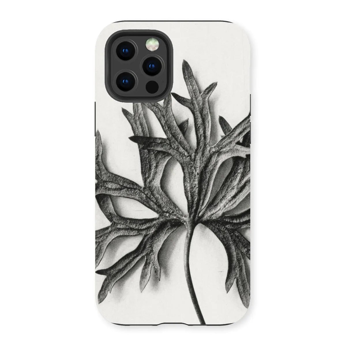 Aconitum Anthora (yellow Monkshood Leaf) By Karl Blossfeldt Tough Phone Case - Iphone 13 Pro / Matte - Mobile Phone