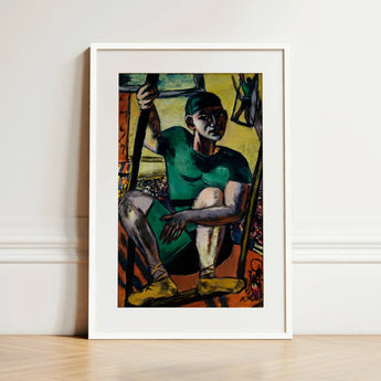 Acrobat on the Trapeze - Max Beckmann Art Print / Canvas, Max Beckmann’s Acrobat, Performer’s Taut Physicality, German Expressionism