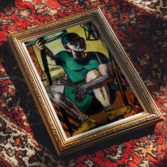 Acrobat on the Trapeze - Max Beckmann Art Print / Canvas, Max Beckmann’s Acrobat, Performer’s Taut Physicality, German Expressionism