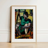 Acrobat on the Trapeze - Max Beckmann Art Print / Canvas, Max Beckmann’s Acrobat, Performer’s Taut Physicality, German Expressionism