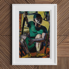 Acrobat on the Trapeze - Max Beckmann Art Print - 12’’x18’’ / Unframed