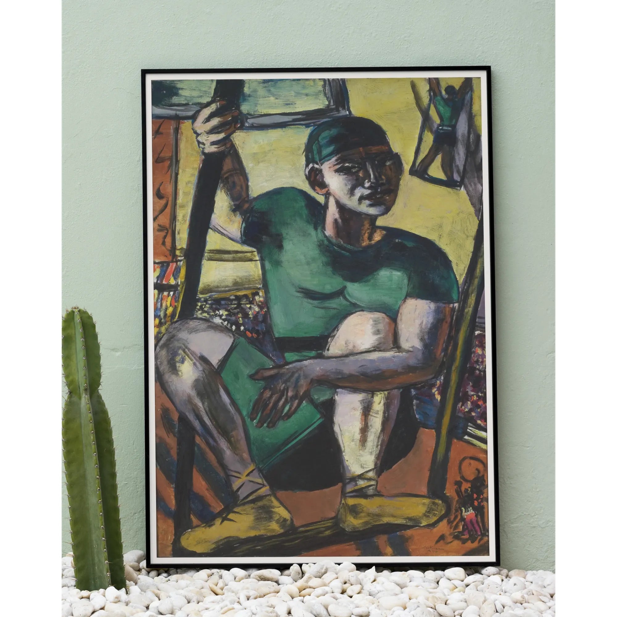 Acrobat On The Trapeze By Max Beckmann Fine Art Print - Posters Prints & Visual Artwork - Aesthetic Art