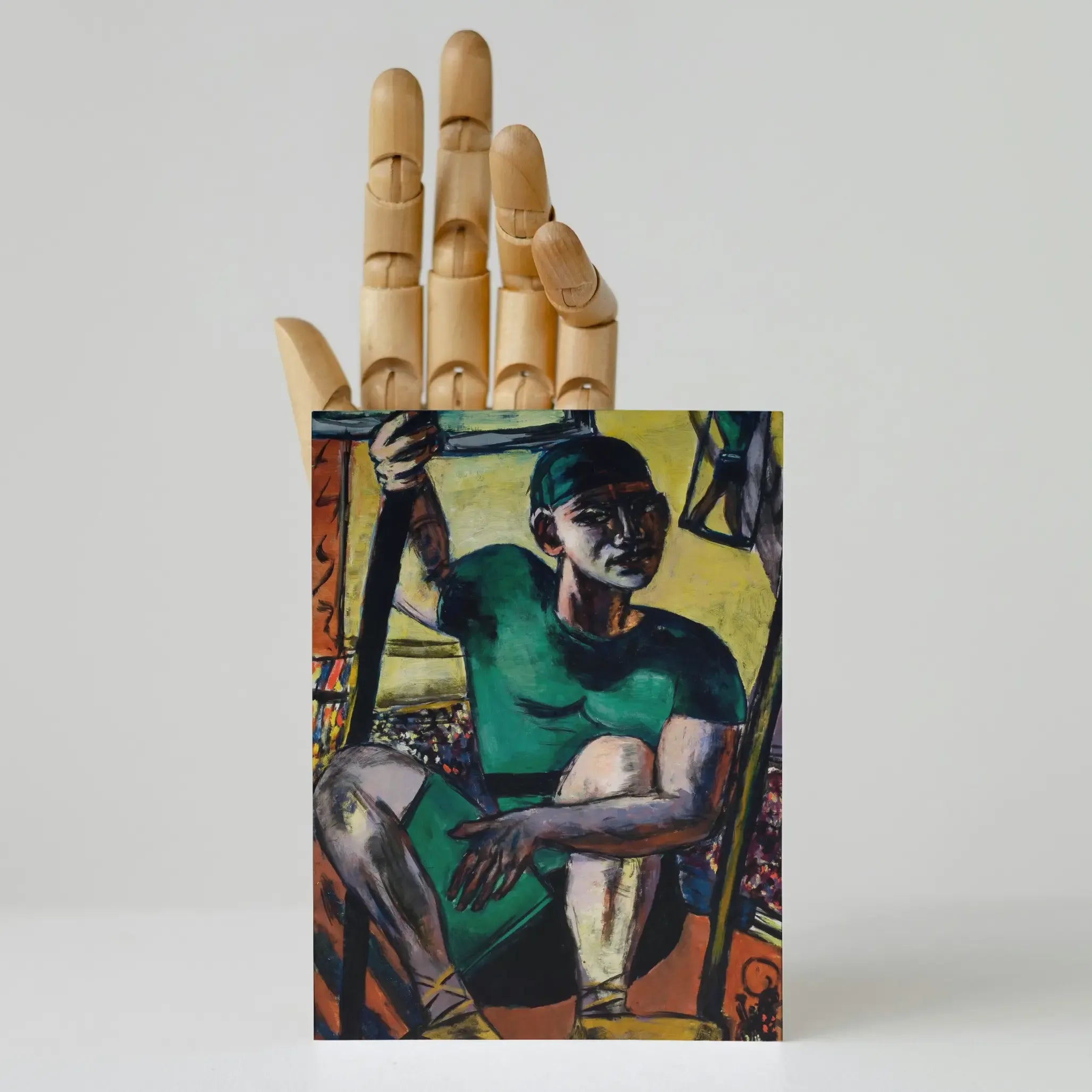 Acrobat On The Trapeze - Max Beckmann Greeting Card - Greeting & Note Cards - Aesthetic Art
