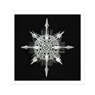 Actiniae Ernst Haeckel Ocean Life Art Print, Intricate White Snowflake Eight Pointed Spikes Delicate Crystalline