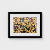 Action Men - Ancient Thai Temple Art Print / Canvas Vibrant Fresco, Tumultuous Battle Scene, Prints